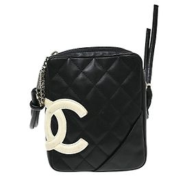 Borsa a tracolla Chanel Cambon in pelle trapuntata