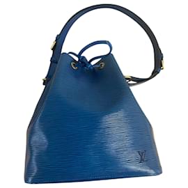 Louis Vuitton Noé en cuir Epi bleu