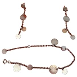 Hermès Ex-Libris Confettis Bracelet and Earrings Set