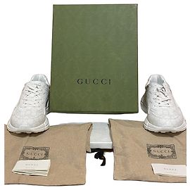 Gucci Sneakers GG Supreme in Tessuto