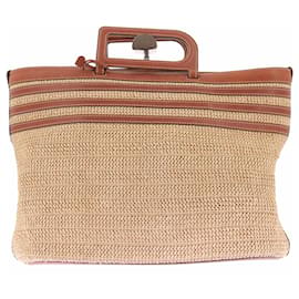 Delvaux Tote "D to D" in rafia
