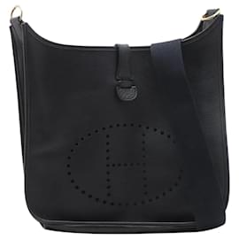 Borsa a tracolla Evelyne 29 vintage nera 1997 - Hermès