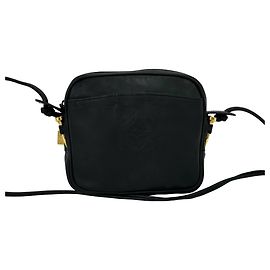 Mini borsa a tracolla in pelle con logo Anagram vintage Loewe