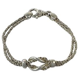 Tiffany & Co Bracciale Tiffany Vintage Double Rope Center Knot