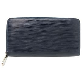 Louis Vuitton Zippy Wallet in Navy