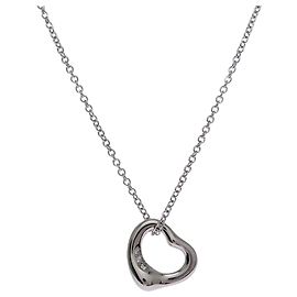 Collana Open Heart in platino e diamanti Tiffany & Co.