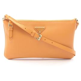 Borsa a Spalla Prada Soft Grain Orange
