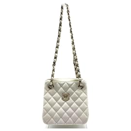 Chanel Matelassé Mini Bucket Chain Shoulder Bag