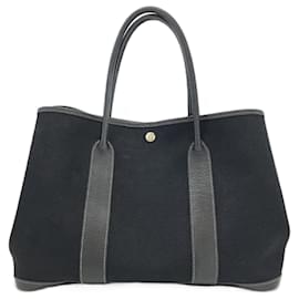Hermès Hermes Garden PM36 Tote Bag in Schwarz