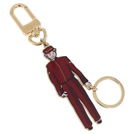 LOUIS VUITTON Portachiavi Bloombellboy Bag Charm metal Gold M66493 Auth 193433V
