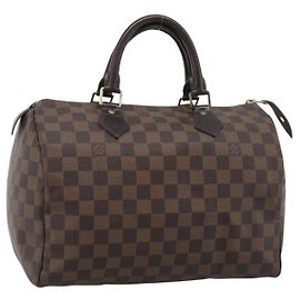 LOUIS VUITTON Borsa Damier Ebene Speedy 30 N41364 LV Auth ka5484
