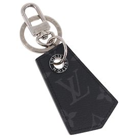 LOUIS VUITTON Eclipse Porte Cles Dragonne Key Holder MP1795 LV Auth 191984A