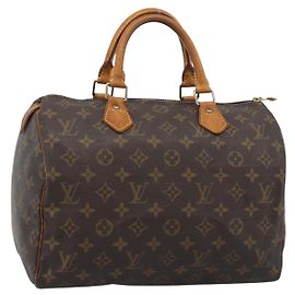 LOUIS VUITTON Borsa Monogram Speedy 30 M41526 LV Auth 194889