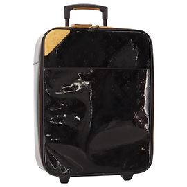 LOUIS VUITTON Monogram Vernis Pegas 45 Valigia Amarante M91277 LV Auth 191745A