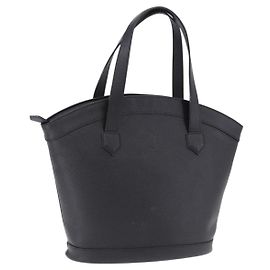 Borsa a mano SAINT LAURENT in pelle nera Auth 194110