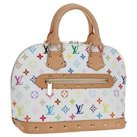 Borsa LOUIS VUITTON Multicolor Alma GM Bianca M40441 LV Auth 192463SAV