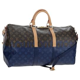 LOUIS VUITTON Monogram Split Keepall Bandouliere 50 Bag M43861 LV Auth 191722SM - Louis Vuitton
