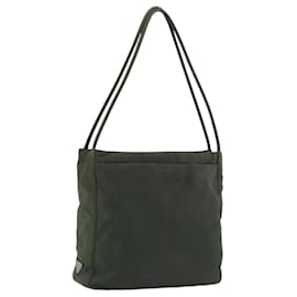 PRADA Tote Bag Nylon Khaki Auth ar14056