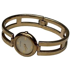 Vintage Courreges Armbanduhr aus Goldmetall
