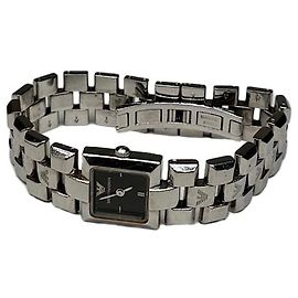 Orologio da polso vintage Emporio Armani in acciaio inossidabile quadrante nero