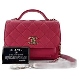 CHANEL Matelassé Business Affinity Shoulder Bag