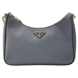 Schultertasche Schwarz Prada