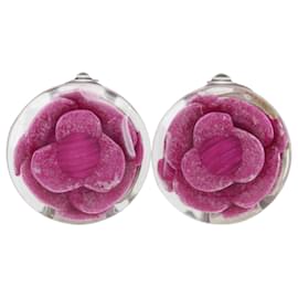 Chanel Camellia Clip-Ohrringe