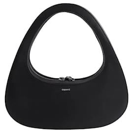 Borsa Coperni Swipe Bag in pelle nera