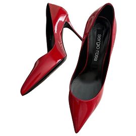 Sergio Rossi Décolleté Godiva 090 in vernice rossa