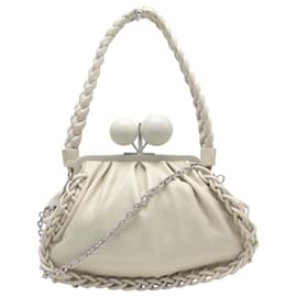 NUOVA BORSA A SPALLA MAX MARA PASTICCINO WEEKEND MW751H07T IN PELLE - Max Mara