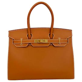 Hermès Birkin 30 Gold Hardware in pelle Togo marrone