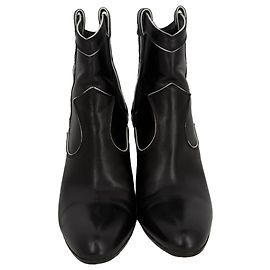 Stivaletti Western Gianvito Rossi in pelle nera