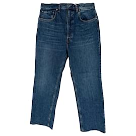 Jeans a gamba dritta Totême in cotone blu