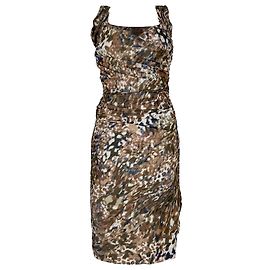 Vestido Corset Estampado Vivienne Westwood Red Label en Estampado Multicolor Poliéster