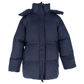 Giacca Joseph Dorset in flanella spazzolata e piumino, lana blu navy