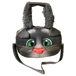 Autre Marque Borsa 2 in 1 in pelliccia di agnello Talking Tom Face - Talking Tom and Friends