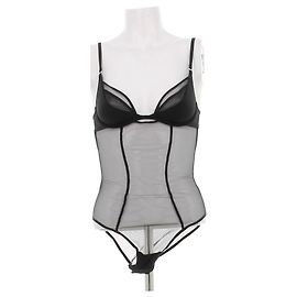 Calvin Klein Body aus schwarzem Tüll