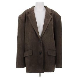 Autre Marque Blazer Peoria en ante de color marrón