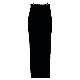 Autre Marque Falda larga negra House of CB