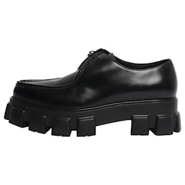 Prada Scarpe stringate con platform nere - taglia UK 8