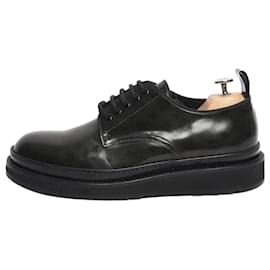 Louis Vuitton Scarpe stringate monogramma verde - taglia UK 7.5