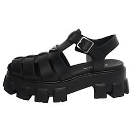 Prada Sandali con platform nero - taglia UK 7