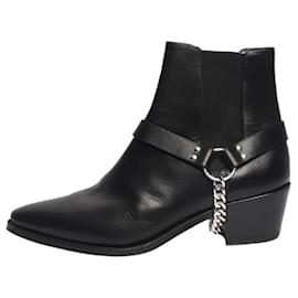 Botines western negros - talla UK 9 - Céline