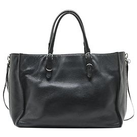 Balenciaga Borsa 2way in pelle Papier nera