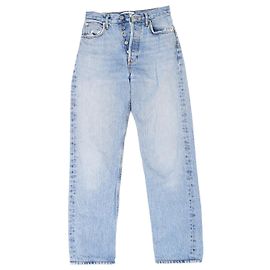 Agolde Vaqueros de cintura alta azul claro - talla UK 4