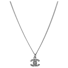 Collana Cubic CC Argento - Chanel