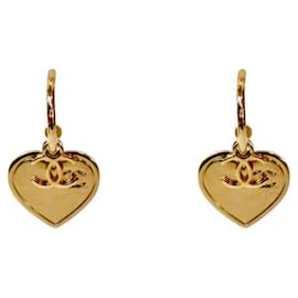Orecchini Heart CC Gold - Chanel
