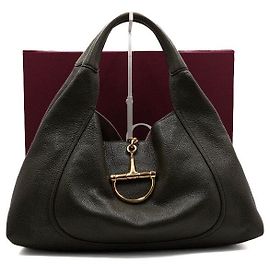Gucci Bolsa de ombro Hobo Maxi Softbit para mulher em grão verde