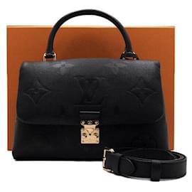 Louis Vuitton Tote e borsa a tracolla Madeleine MM in Empreinte Monogram nero