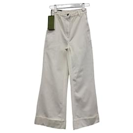 Pantalones anchos de algodón - Gucci